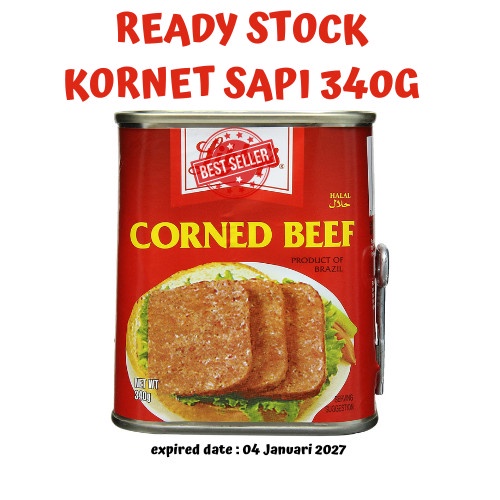 

Corned Beef - Daging Sapi Giling - Kornet Sapi Original (340g)