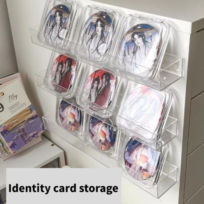 

SALE Vinnatsu 4PCS Rak Dinding Tanpa Bor Tembok/Display Rak Dinding /Rak Ambalan Dinding Akrilik