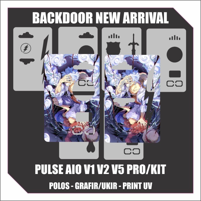 

PROMO Backdoor Pulse Pro Panel Akrilik Polos Grafir & Print Uv Custom