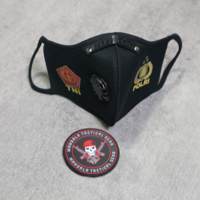 JTTOP" MASKER VENTILATOR SABLON TNI POLRI / SABLON TNI POLRI