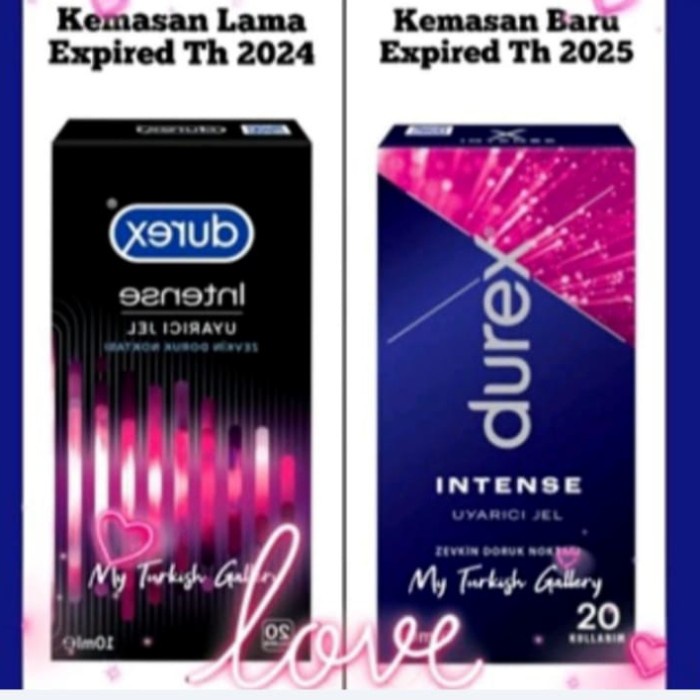 

Pelumas lubricant Durexx intense gel orgasc 10ml