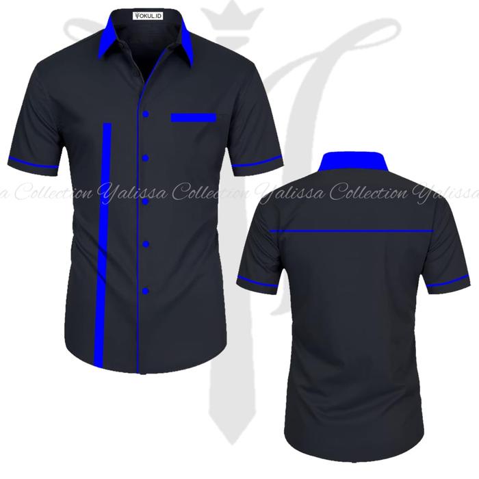 JTTOP" BAJU KERJA SERAGAM KANTOR KEMEJA LAPANGAN BAJU SAFETY WEARPACK