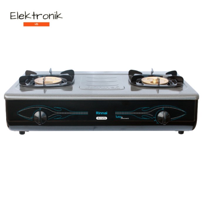 Kompor Rinnai 2 Tungku RI-712 TG Api Turbo