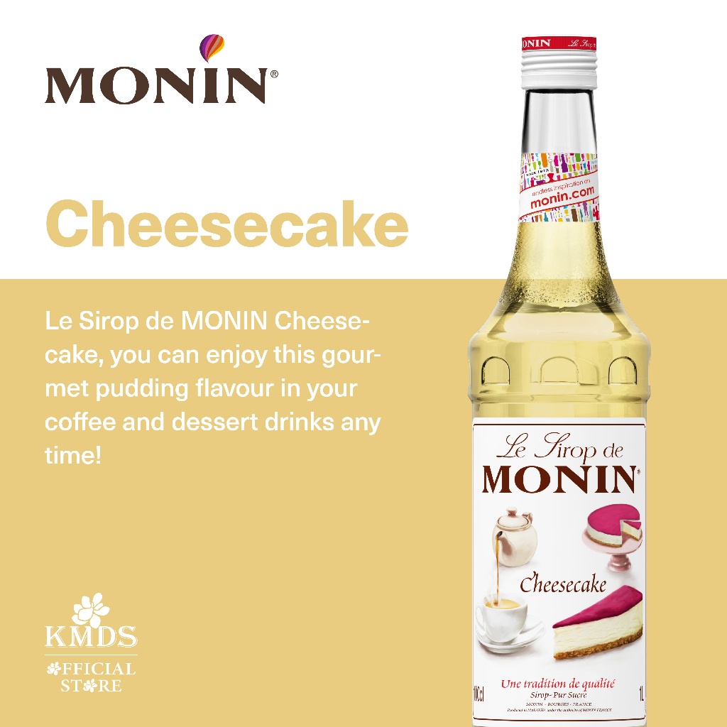 

Monin Cheesecake Syrup 70 CL 700 ML