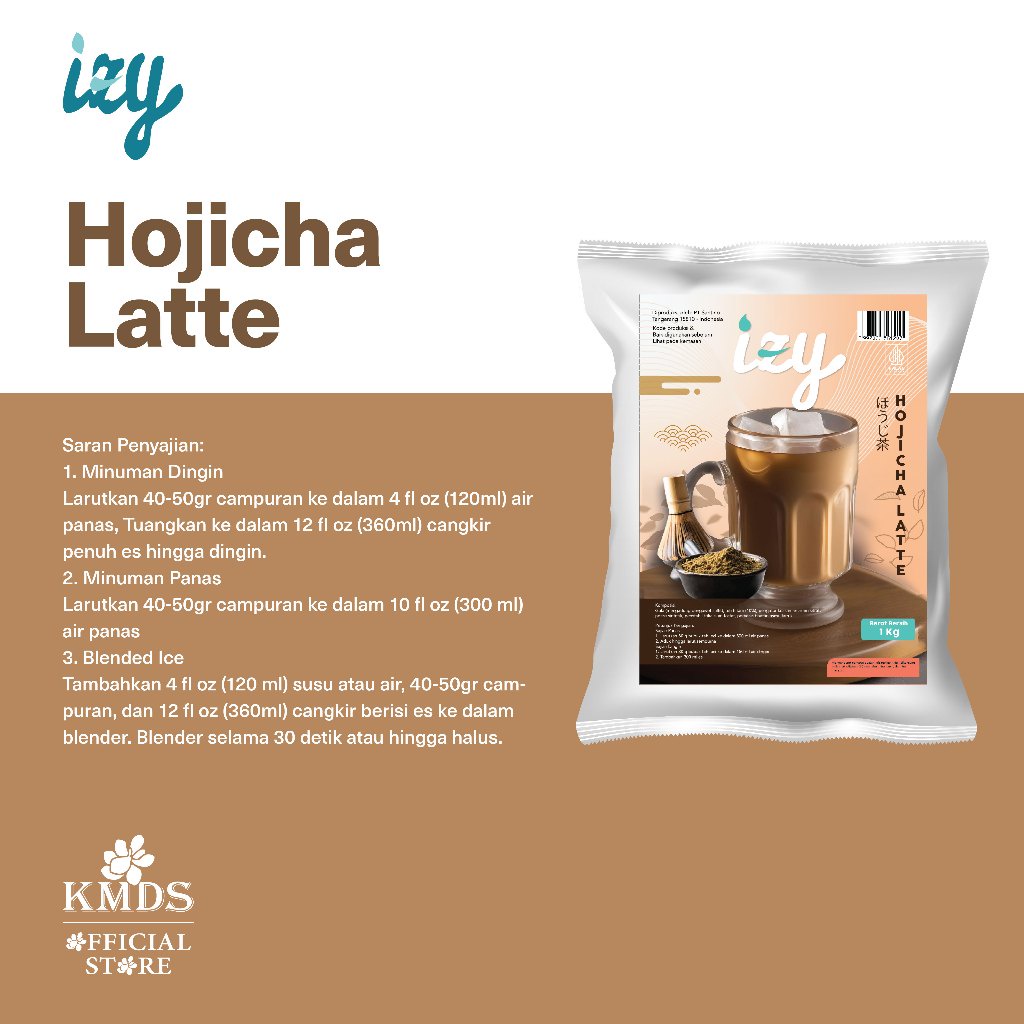 

Izy Hojicha 1 Kg 1000 gram
