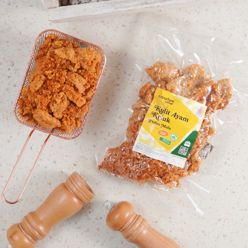 

Sayurbox Value Kulit Ayam Krispi Pedas Mala