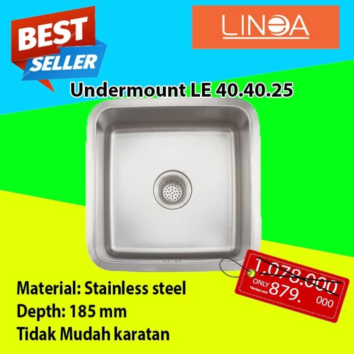 LINEA by TEKA Kitchen Sink - LE 40.40.25