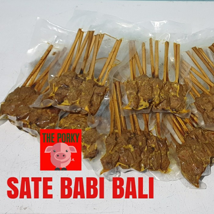 

Sate Babi Khas Bali Isi 10 Tusuk