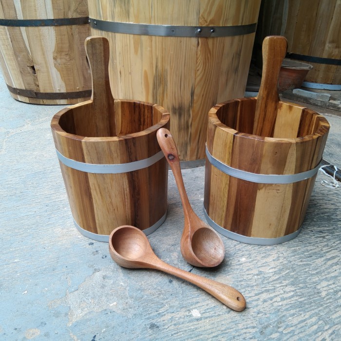 Best Seller Ember Kayu Sauna Kayu Jati