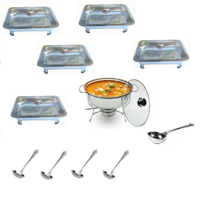 Wadah Saji Prasmanan Set Lengkap