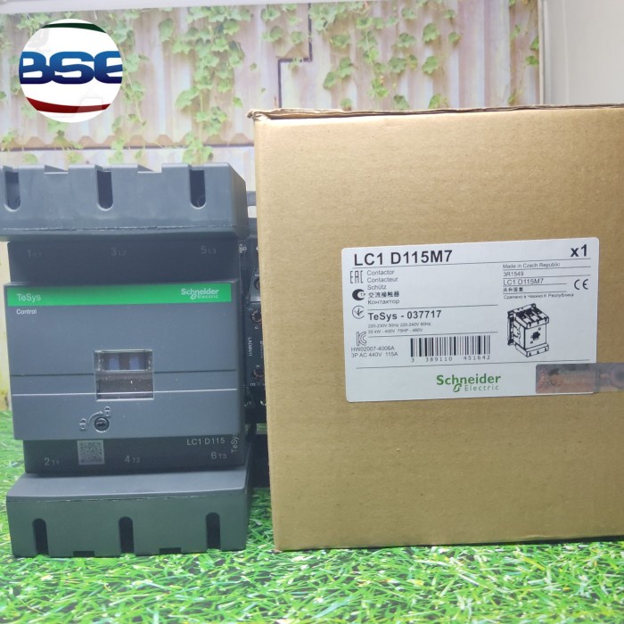 Promo Kontaktor / Contactor Schneider Lc1D115M7 / Lc1D115 220Vac