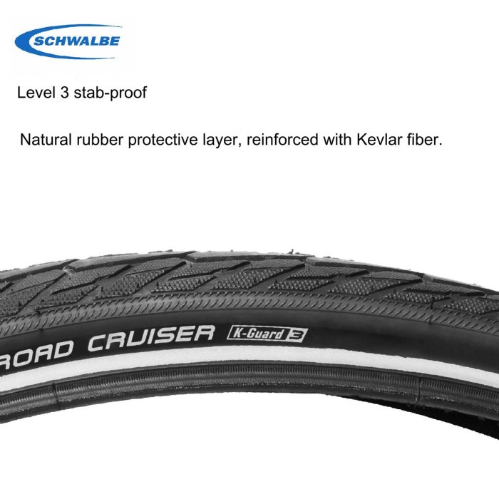 Schwalbe Ban Luar Sepeda Mtb 27.5 X 1.65 Inch Road Cruiser Untuk Aspal #Gratisongkir