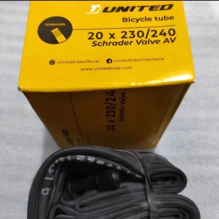 Ban Dalam United 20 X 2.30 - 2.40 Ban Dalam Sepeda 20X230/240 Ban 20 #Gratisongkir