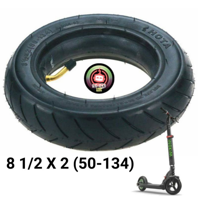 BAN SCOOTER INOKIM LIGHT 8 1/2X2 (50-134) BAN LUAR DALAM 8 1/2 X 2 / 8.5X2 TIRE SCOOTER LISTRIK