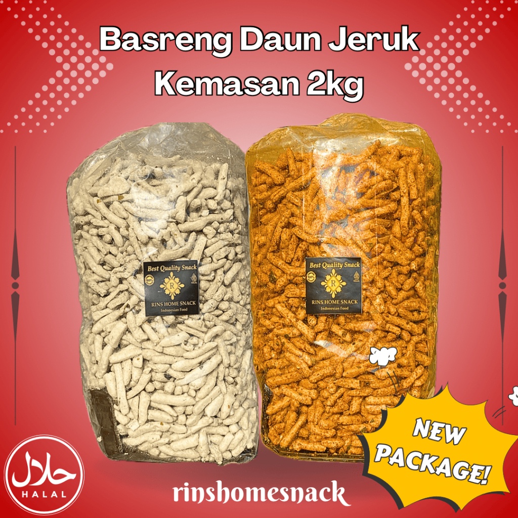 

TERBARU!!! Basreng Daun Jeruk Kemasan 2kg Terlaris WE!