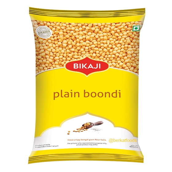 

Plain Boondi Bikaji / Cemilan Snack India Pani Puri Fried Crispy Balls WE!