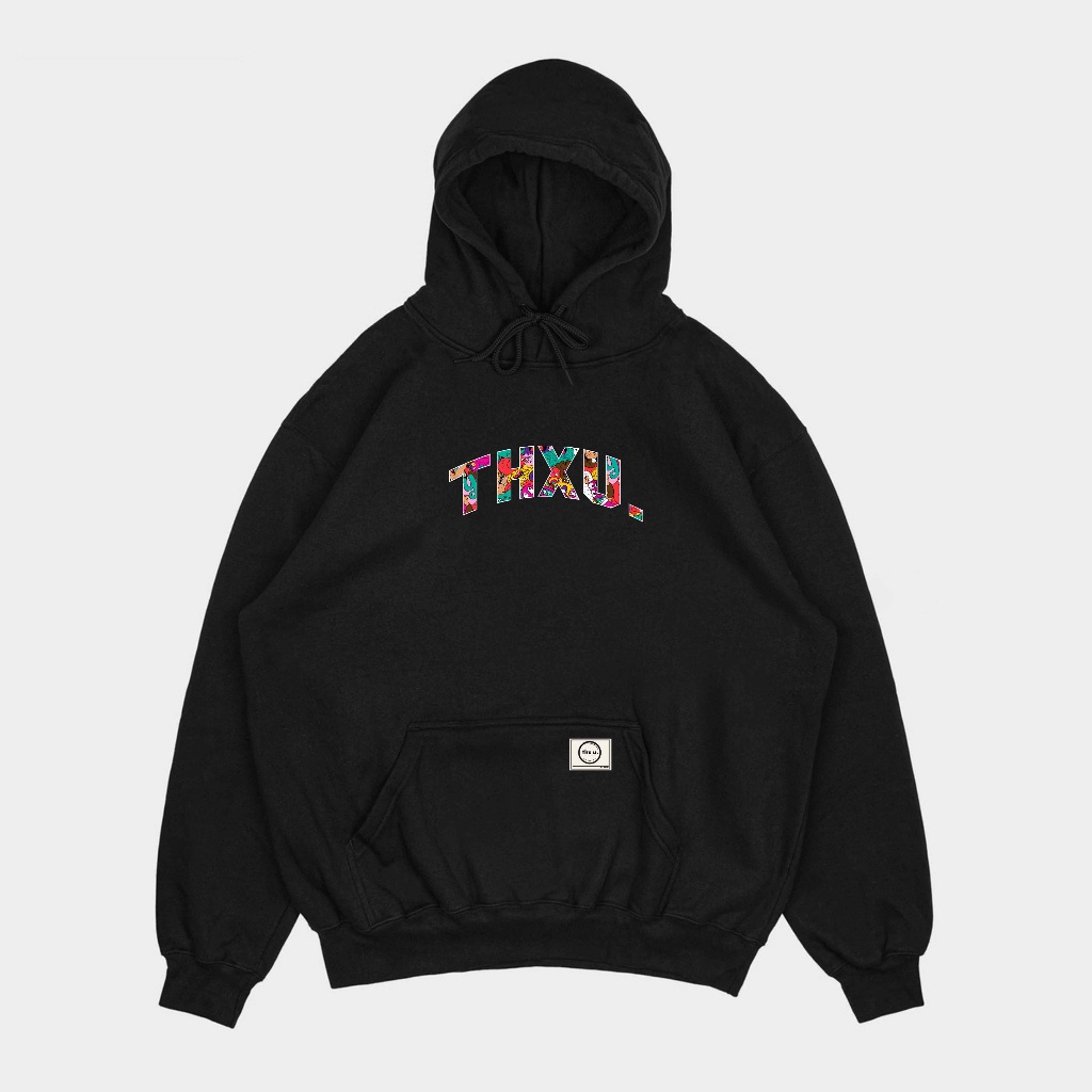 BESTPROMO THXU - Hoodie Jumper THXU Font V2 M - XXL ( Pria & Wanita )