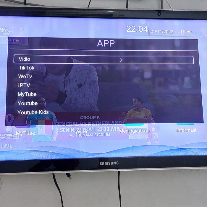 JTTOP" STB TANAKA SNIPER DVB-T2 PENERIMAAN SINYAL KUAT - GARANSI RESMI 1 TAHUN - HITAM, ANTENA