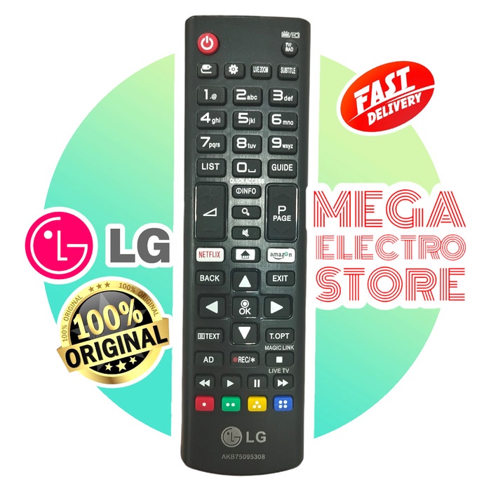 JTTOP" REMOTE / REMOT LG (ORI) SMART TV NET FLIX - ORIGINAL 100% ASLI