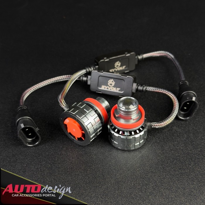 Ready Zyvolt ZR1 Lampu Led Laser Mini Projector Mobil H7 H8 H11 H16 HB3 9005 HB4 Super Bright Lampu