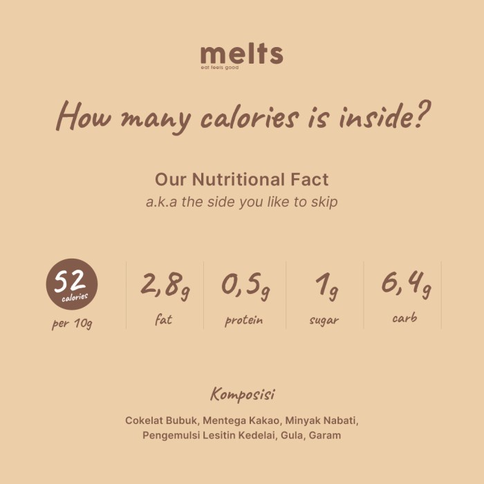 

Melts Chocolate Spread Selai Coklat Untuk Sarapan 300 Gram