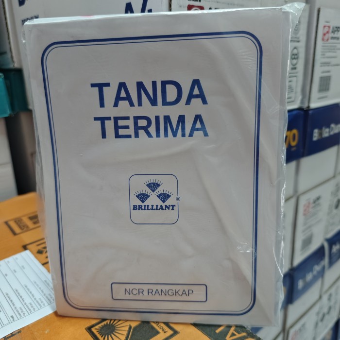 

TERBARU! Buku Tanda Terima Brilliant Rangkap 2 / 2 ply ( 1 pak / 10 pcs)