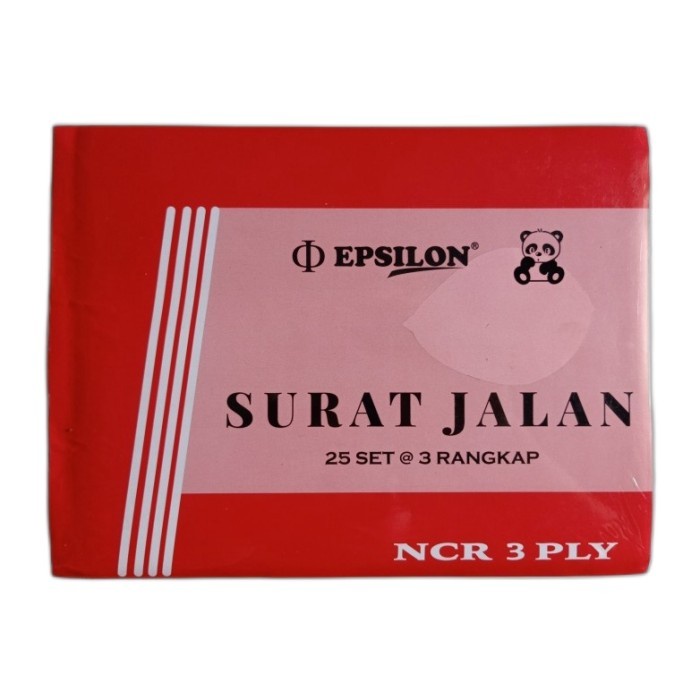 

Surat Jalan Rangkap 3 Epsilon / 1 Pack Isi 10 Pcs