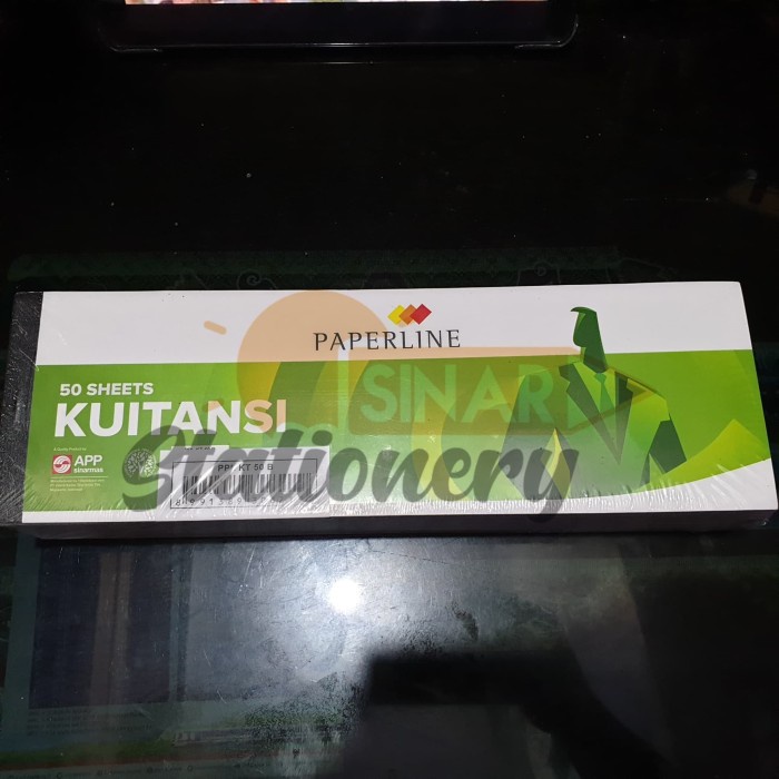 

Buku kwitansi besar paperline k50b 1pak isi 10