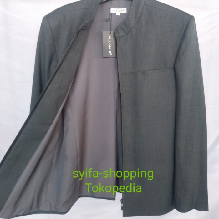 Jasket semi jas krah koko