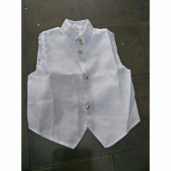 ROMPI DALAMAN BESKAP JAS BAJU PRIA PAKAIAN COWOK FASHION WARNA PUTIH M