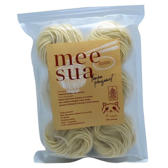 

Promo Terbatas Ah Miong Mee Sua 6'S Misoa Aman