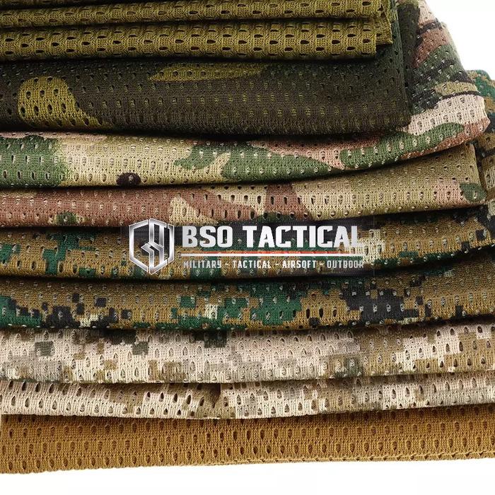 Syal Jaring Breathable Shemagh 150cm x 45cm Face Neck Protection Outdoor Camo Scarf