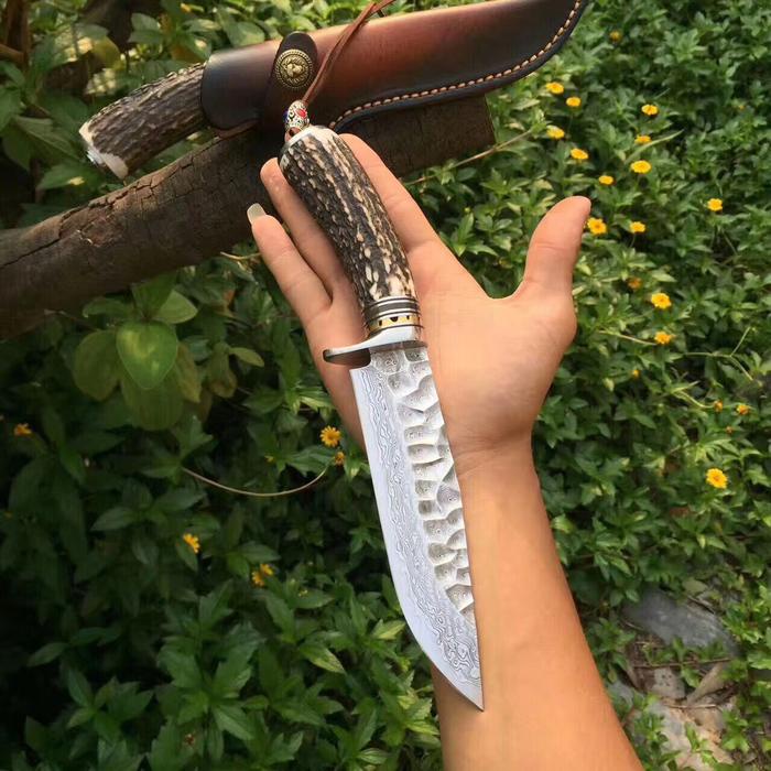 Damascus Knife / Pisau Damascus / Hunter Knife / Pisau Berburu