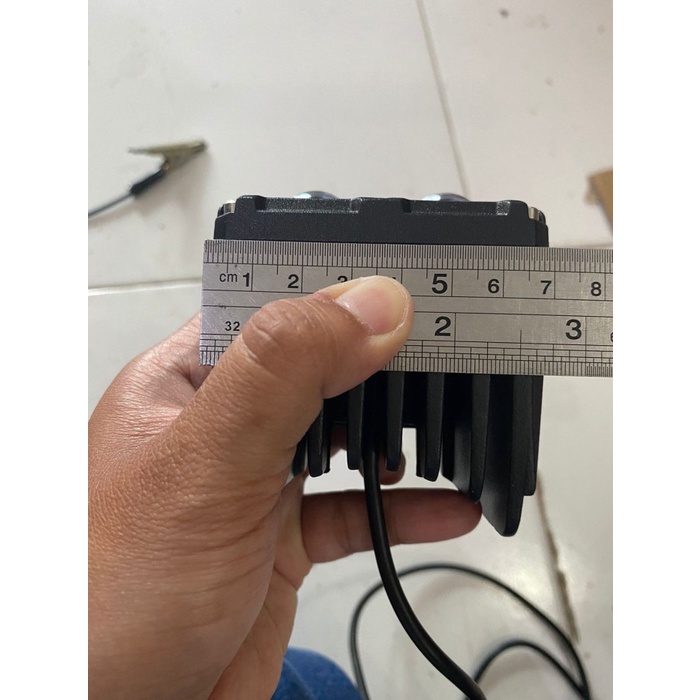 TOP ESCORT LAMPU PROJIE 2 MATA LED LAMPU TEMBAK DUAL MINI PROJIE U SERIES -