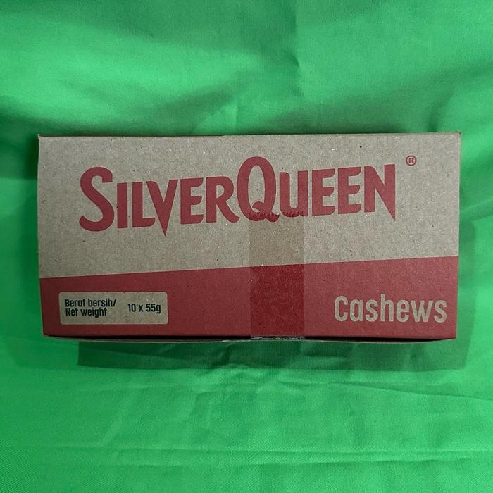 

BARANG TERLARIS SILVERQUEEN 55GR CASHEW isi 10pcs Promo Promo Promo hampers coklat silver queen mede