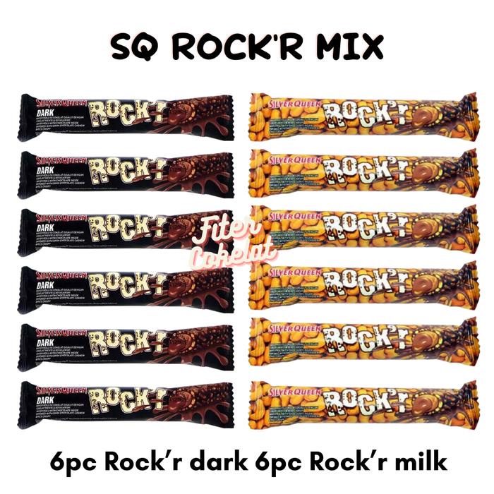 

BARANG TERLARIS SILVERQUEEN ROCK'R COKLAT MILK & COKLAT DARK, CHOCOLATE