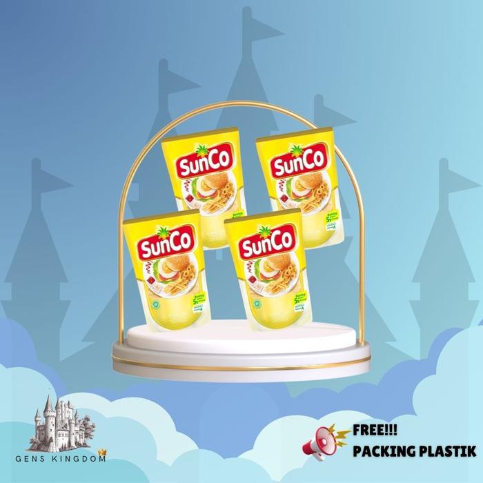 

BARANG TERLARIS ABN04 MINYAK SUNCO ISI 4 POUCH MINYAK KELAPA SAWIT PREMIUM