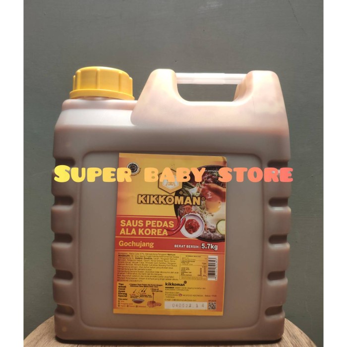 

BARANG TERLARIS Kikkoman Gochujang Sauce - Saus Pedas Khas Korea 5 liter HALAL
