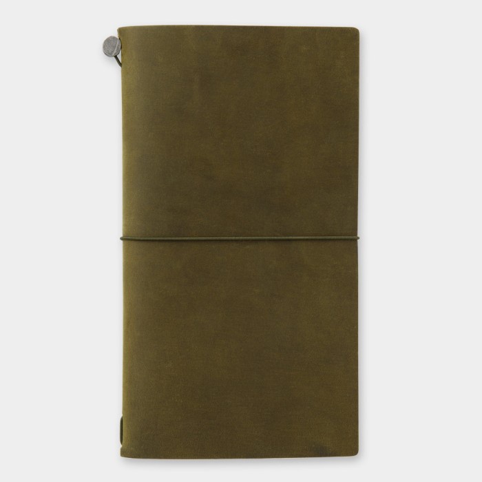 

BARANG TERLARIS Travelers Notebook Regular Size Olive