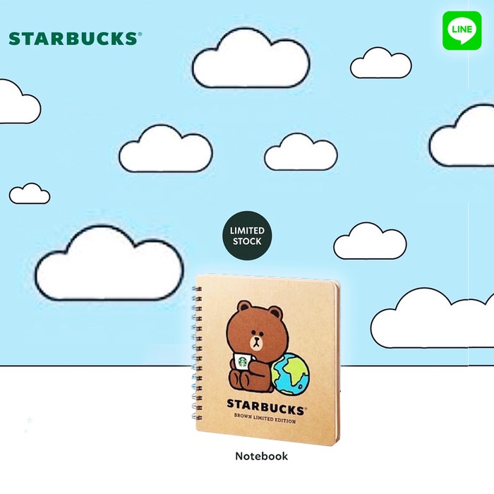 

BARANG TERLARIS STARBUCKS x LINE Notebook - Special Edition