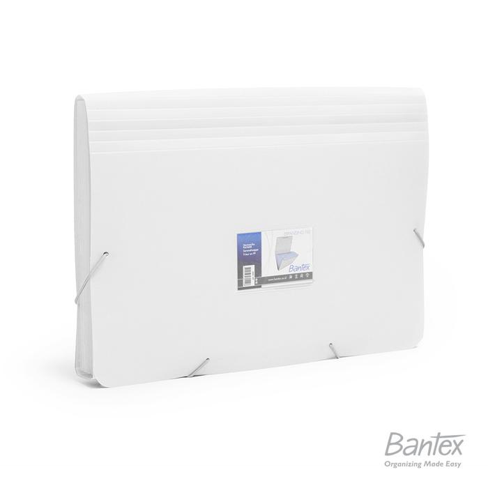 

BARANG TERLARIS Bantex Expanding File PP Folio White #3601 07