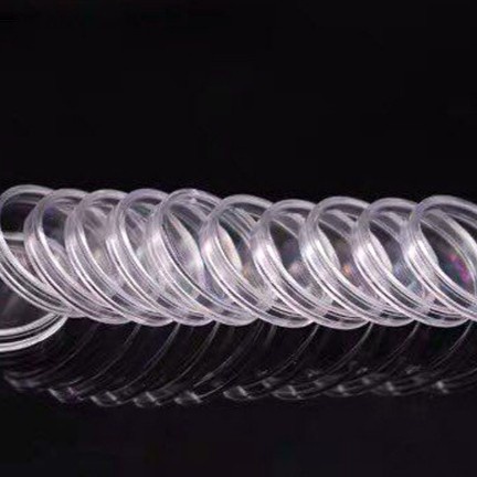 

BARANG TERLARIS Pelindung koin Kapsul coin bening bulat 18 mm transparan