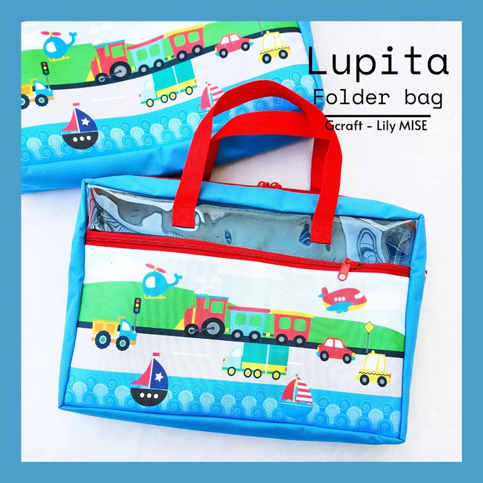 

BARANG TERLARIS lupita folder bag - tas folder - tas map - tas les - map folder