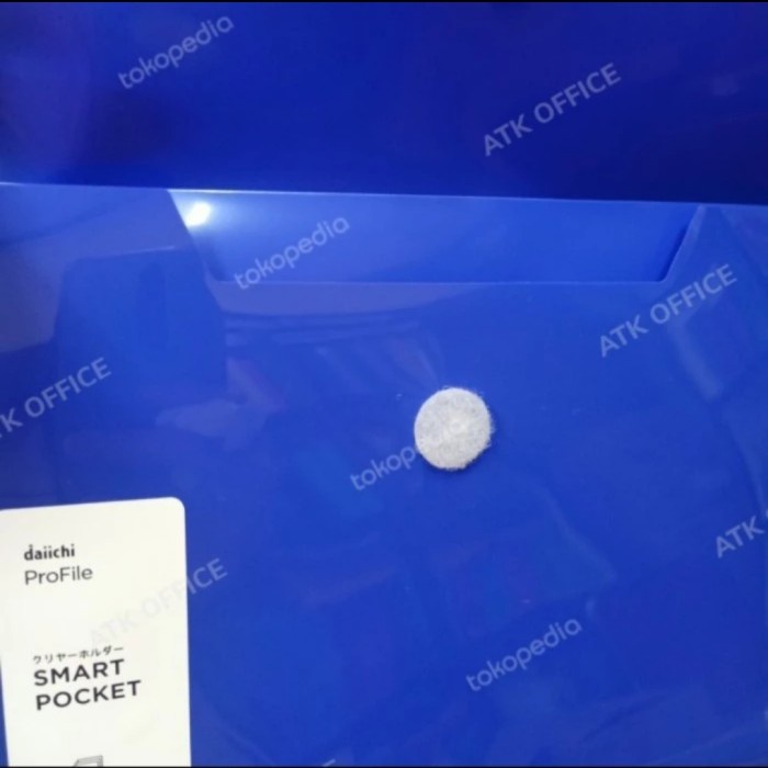 

BARANG TERLARIS Smart Pocket Daiichi F4 Folio Sepak (12pcs) Map Plastik Folio