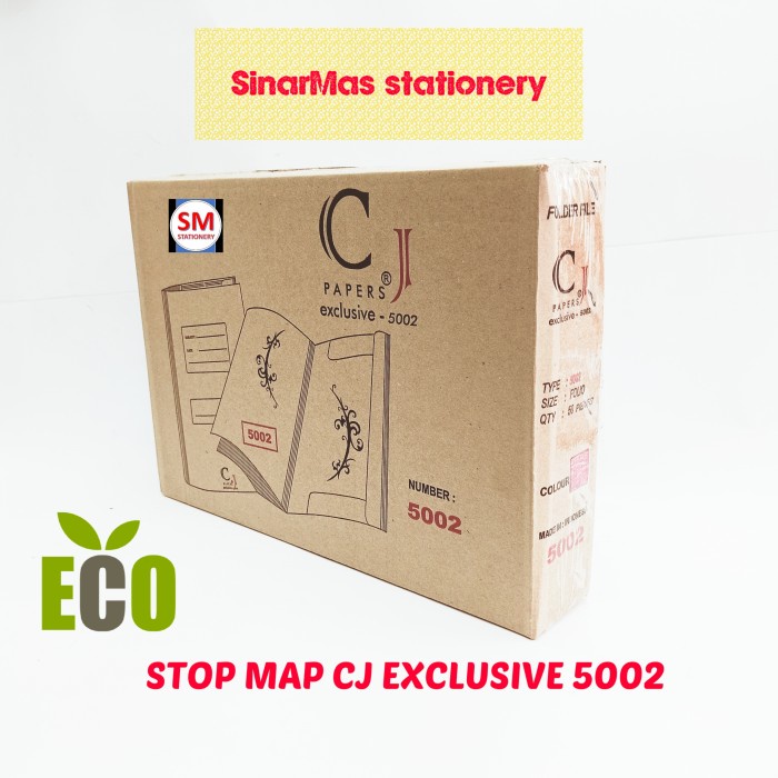 

BARANG TERLARIS Stop Map Kertas Exclusive CJ 5002 Map Kertas Bufallo ( 1 dus )