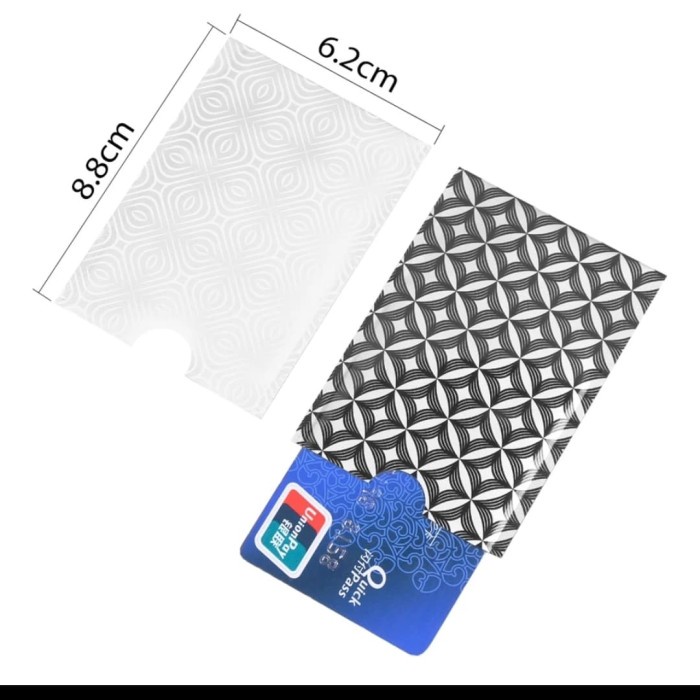 

Ready- rfid card protector pencegah pencurian data kartu kredit atm