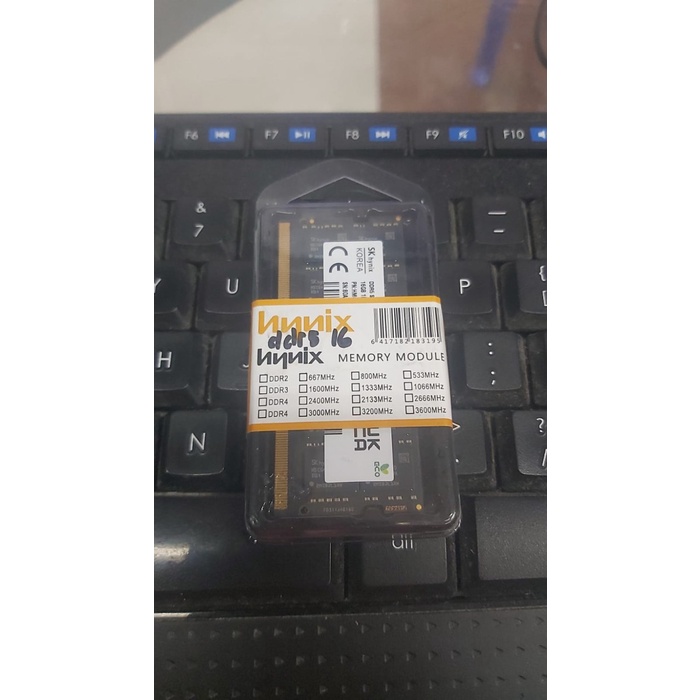 RAM MEMORY SODIMM HYNIX 16GB DDR5 4800 SINGLE