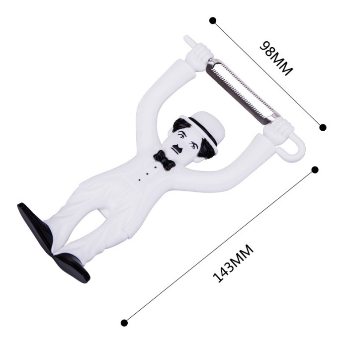 Charlie Chaplin Peeler Vegetable Peeler Expression Face Chaplin