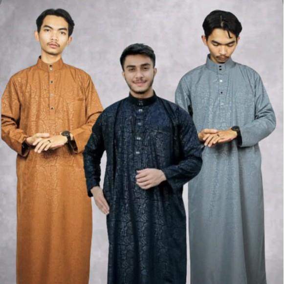 jubah-gamis-pria sultan embos premium Katun