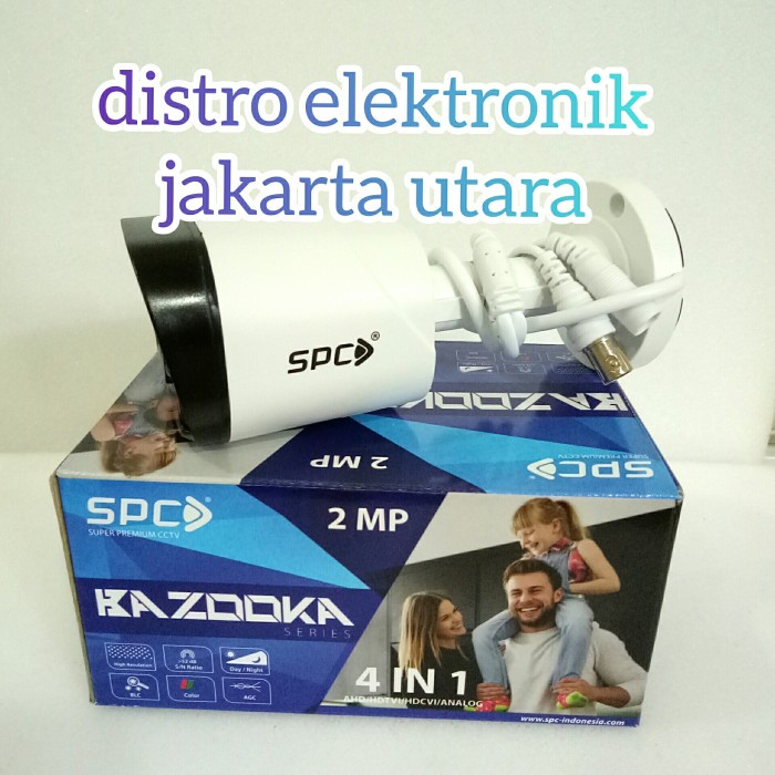 CAMERA SPC BAZOOKA OUTDOOR 2MP (4 IN 1) SUPPORT ALL DVR